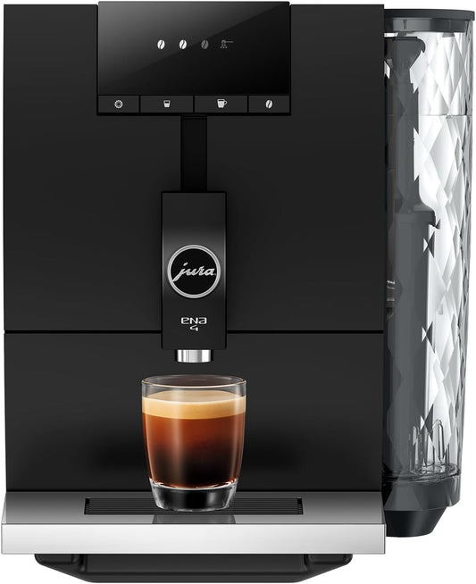 Jura ENA 4 Automatic Espresso Machine | One-Touch Bean-to-Cup, Café-Quality Flavor in 60 Seconds