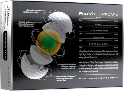 2025 Pro V1x Left Dash Golf Balls